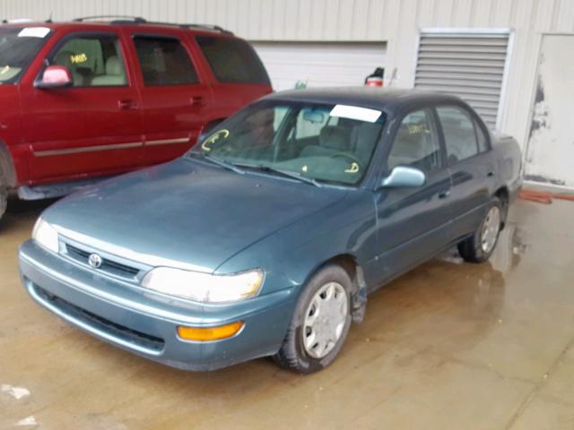 1NXBB02E5TZ496336 - 1996 TOYOTA COROLLA DX GREEN photo 2