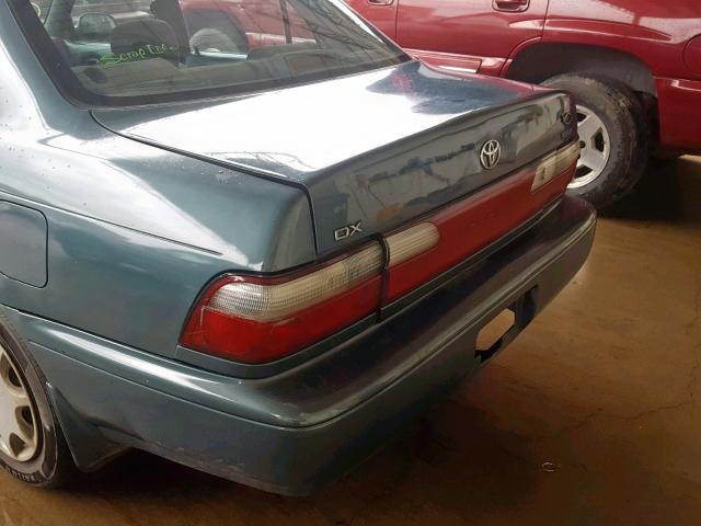 1NXBB02E5TZ496336 - 1996 TOYOTA COROLLA DX GREEN photo 9