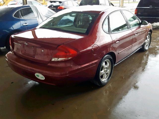 1FAFP55234G195740 - 2004 FORD TAURUS SES TAN photo 4