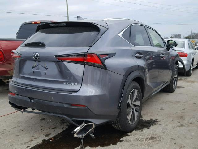 JTJYARBZ8K2118110 - 2019 LEXUS NX 300 GRAY photo 4