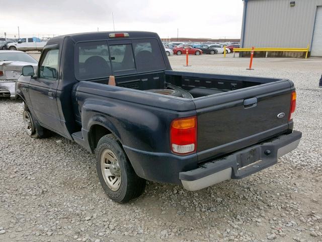 1FTYR10CXXPA33047 - 1999 FORD RANGER BLUE photo 3