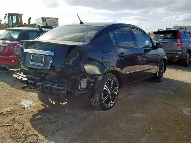 3N1AB6APXAL712293 - 2010 NISSAN SENTRA 2.0 BLACK photo 4