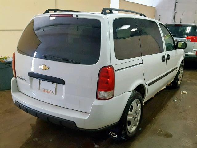 1GNDU23197D124364 - 2007 CHEVROLET UPLANDER L 白色 照片 4