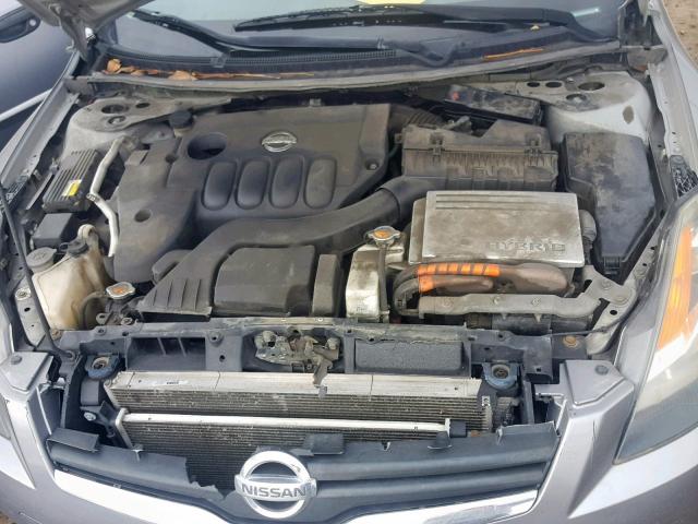 1N4CL21E08C287902 - 2008 NISSAN ALTIMA HYB GRAY photo 7