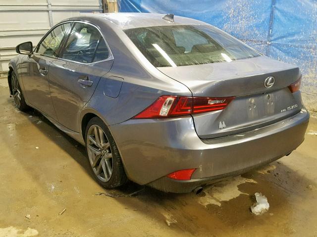 JTHCF1D2XE5014039 - 2014 LEXUS IS 250 GRAY photo 3