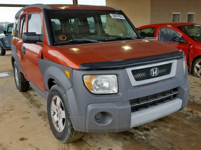 5J6YH18594L001695 - 2004 HONDA ELEMENT EX ORANGE photo 1