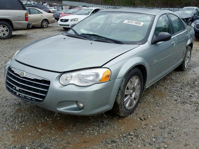 1C3EL56R16N211675 - 2006 CHRYSLER SEBRING TO SILVER photo 2