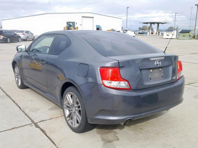 JTKJF5C7XB3009145 - 2011 TOYOTA SCION TC ნაცრისფერი ფოტო 3