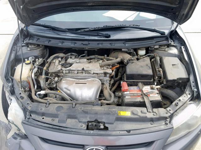 JTKJF5C7XB3009145 - 2011 TOYOTA SCION TC ნაცრისფერი ფოტო 7