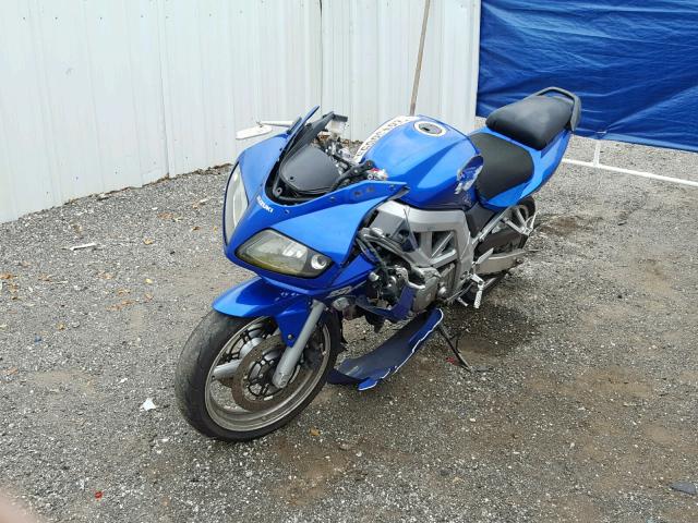 JS1VP53A542102403 - 2004 SUZUKI SV650 BLUE photo 2