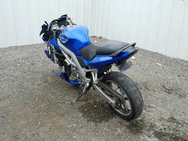 JS1VP53A542102403 - 2004 SUZUKI SV650 BLUE photo 3