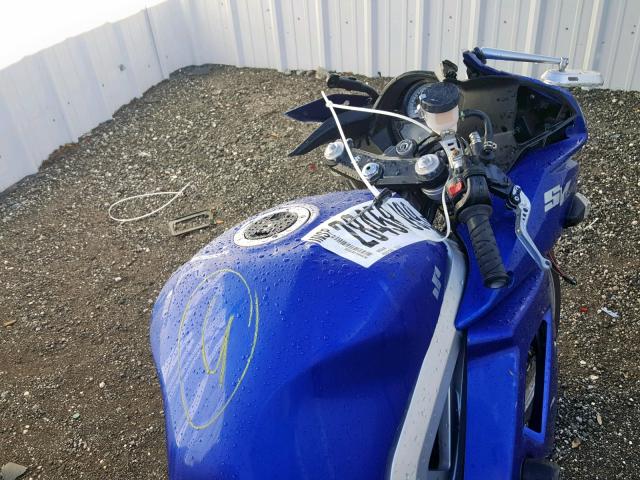 JS1VP53A542102403 - 2004 SUZUKI SV650 BLUE photo 5