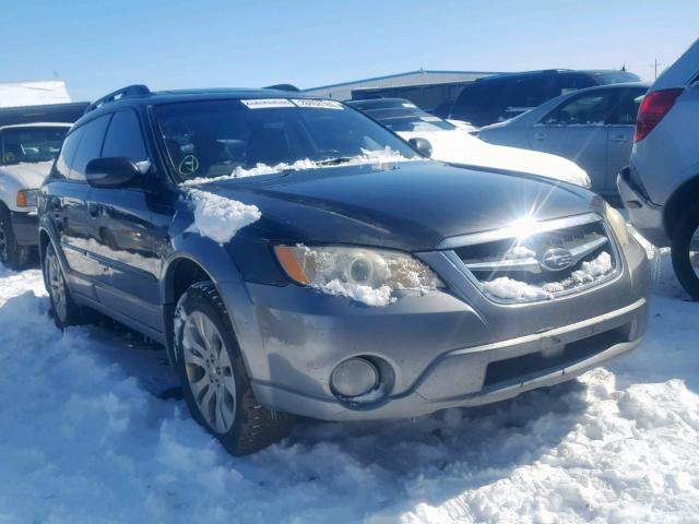 4S4BP86C384311569 - 2008 SUBARU OUTBACK 3. GRAY photo 1