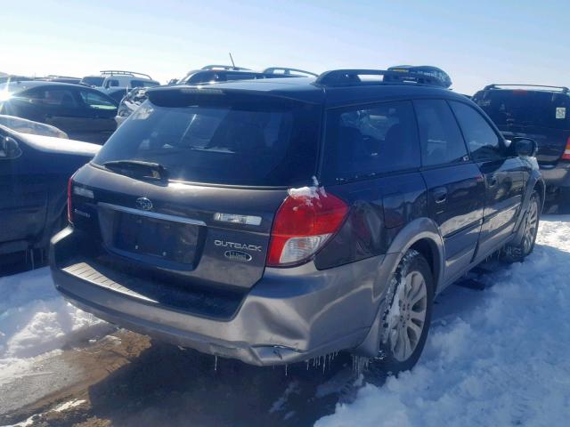 4S4BP86C384311569 - 2008 SUBARU OUTBACK 3. GRAY photo 4