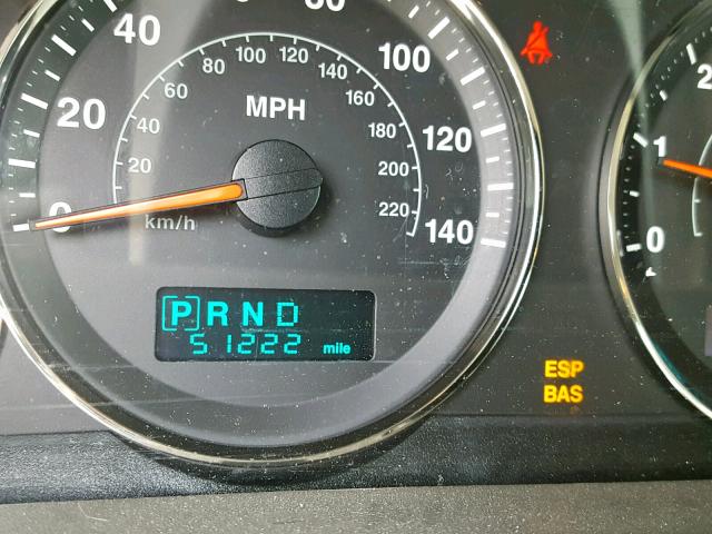 1J8HG48N76C307851 - 2006 JEEP COMMANDER WHITE photo 8