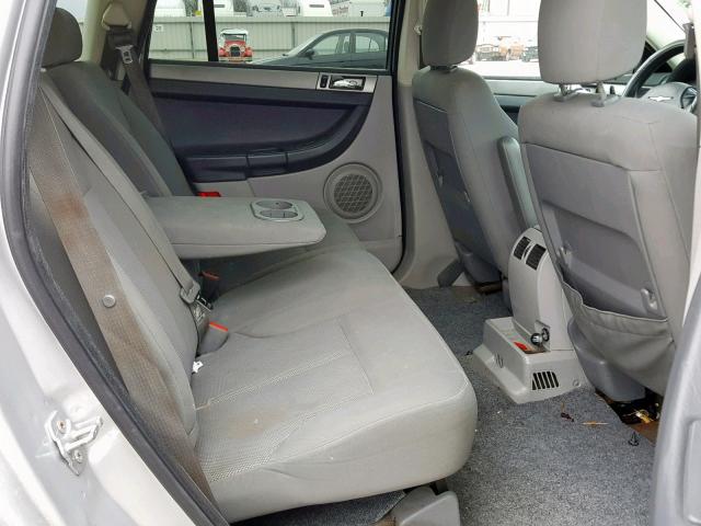 2A8GM48L58R634519 - 2008 CHRYSLER PACIFICA L SILVER photo 6