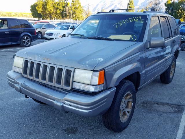 1J4GZ78Y5VC688178 - 1997 JEEP GRAND CHER TAN photo 2