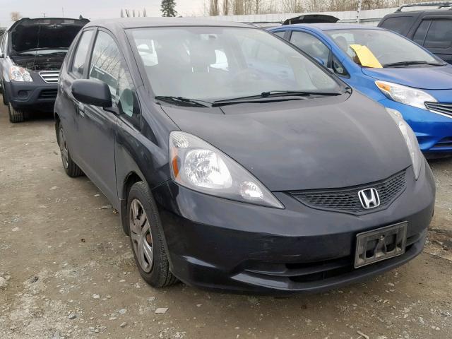 JHMGE8H39BS011033 - 2011 HONDA FIT BLACK photo 1