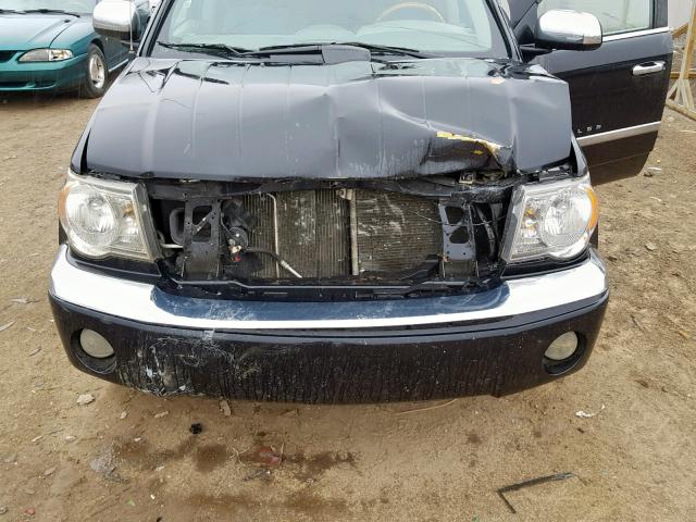 1A8HW58N08F136287 - 2008 CHRYSLER ASPEN LIMI BLACK photo 7