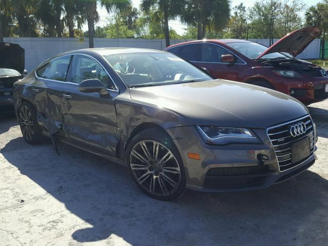 WAU2GAFC2DN120495 - 2013 AUDI A7 PRESTIG BROWN photo 1