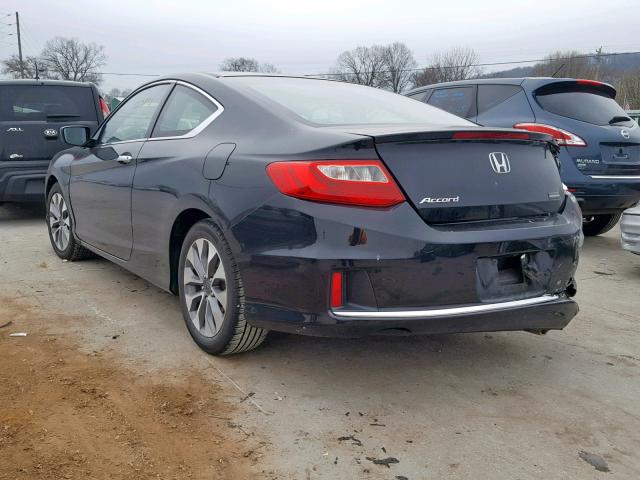 1HGCT1B35DA019548 - 2013 HONDA ACCORD LX- BLACK photo 3