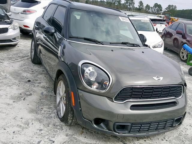 WMWZC3C56CWL88194 - 2012 MINI COOPER S C GRAY photo 1