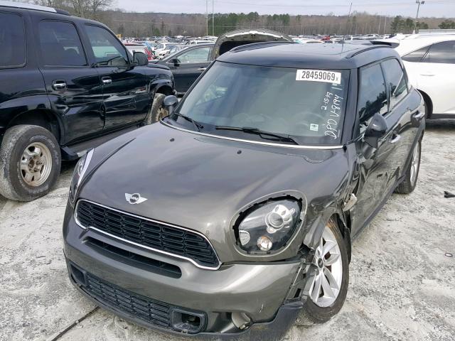 WMWZC3C56CWL88194 - 2012 MINI COOPER S C GRAY photo 2