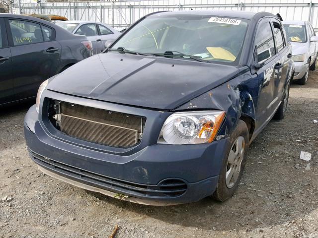 1B3HB28C78D632698 - 2008 DODGE CALIBER BLACK photo 2