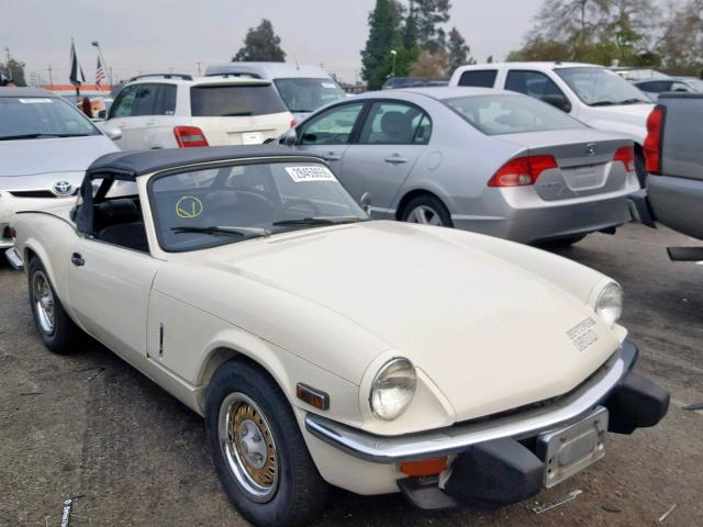 000000000FM78021C - 1978 TRIUMPH CAR SPITFIRE BEIGE photo 1