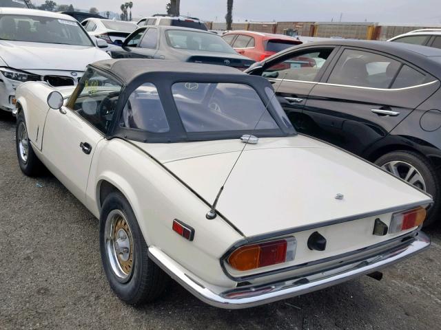 000000000FM78021C - 1978 TRIUMPH CAR SPITFIRE BEIGE photo 3