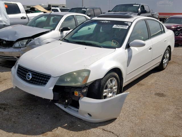 1N4BL11E95C121556 - 2005 NISSAN ALTIMA SE WHITE photo 2