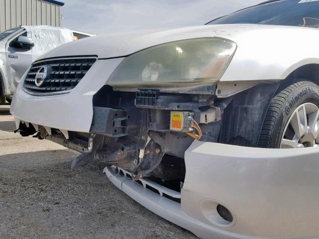 1N4BL11E95C121556 - 2005 NISSAN ALTIMA SE WHITE photo 9