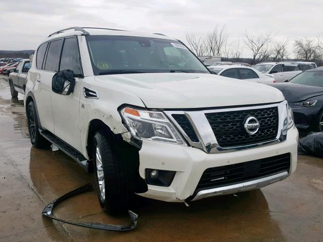 JN8AY2NF2J9331833 - 2018 NISSAN ARMADA PLA WHITE photo 1