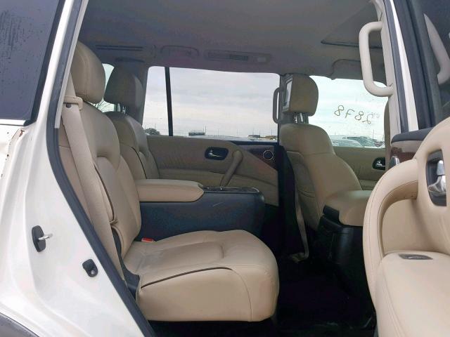 JN8AY2NF2J9331833 - 2018 NISSAN ARMADA PLA WHITE photo 6