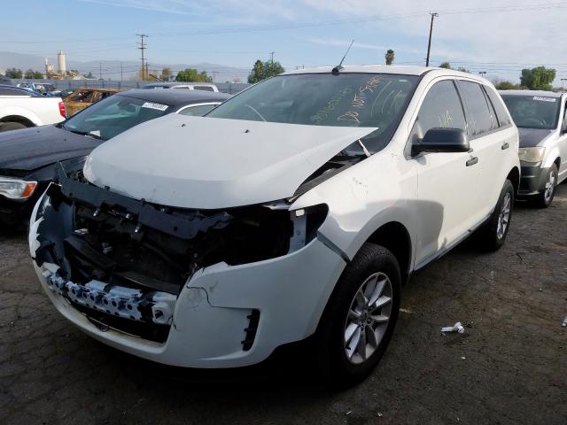 2FMDK3GC4DBE34323 - 2013 FORD EDGE SE  photo 2