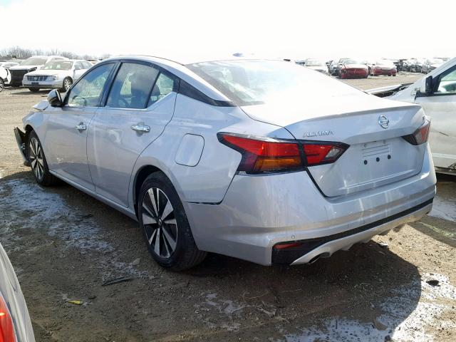 1N4BL4EV1KC156213 - 2019 NISSAN ALTIMA SL SILVER photo 3