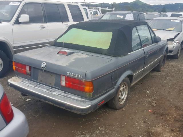 WBABB2306H8855192 - 1987 BMW 325 I AUTO GREEN photo 4