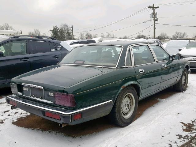 SAJHV1548JC514007 - 1988 JAGUAR XJ6 GREEN photo 4