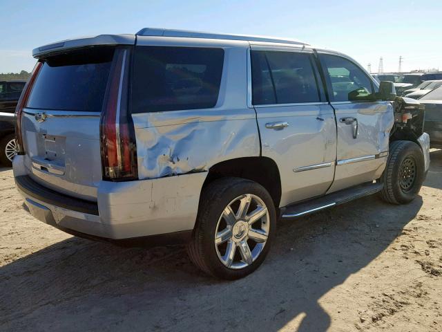 1GYS3BKJ0GR122312 - 2016 CADILLAC ESCALADE L SILVER photo 4