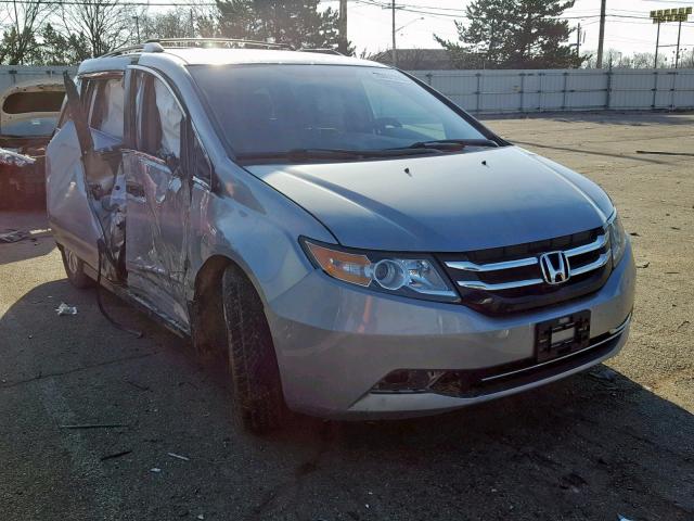 5FNRL5H39GB054709 - 2016 HONDA ODYSSEY SE SILVER photo 1