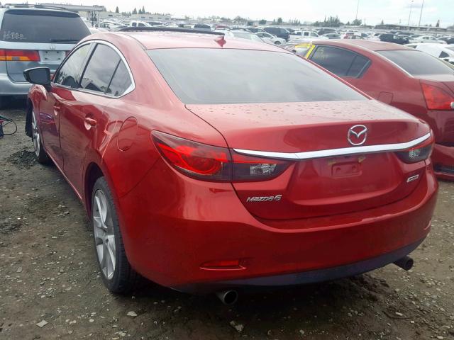 JM1GJ1V53G1434424 - 2016 MAZDA 6 TOURING RED photo 3