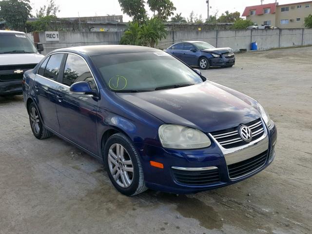 3VWRF71K67M131095 - 2007 VOLKSWAGEN JETTA 2.5 BLUE photo 1