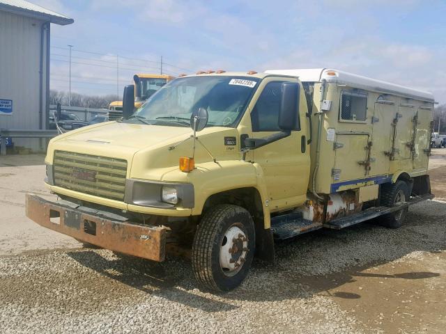 1GDJ5C1G79F410335 - 2009 GMC C5500 C5C0 YELLOW photo 2