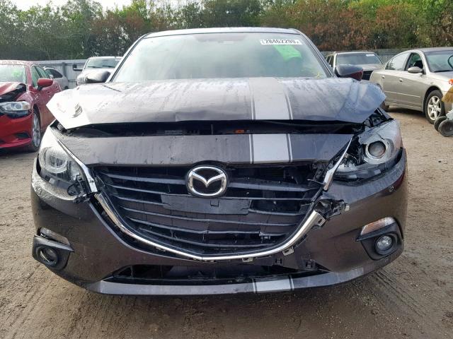 3MZBM1W79GM295563 - 2016 MAZDA 3 TOURING BROWN photo 9