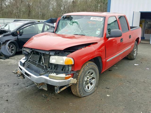 2GTEC13V671158920 - 2007 GMC NEW SIERRA RED photo 2