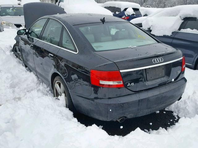 WAUDH74F68N132242 - 2008 AUDI A6 3.2 QUA BLACK photo 3