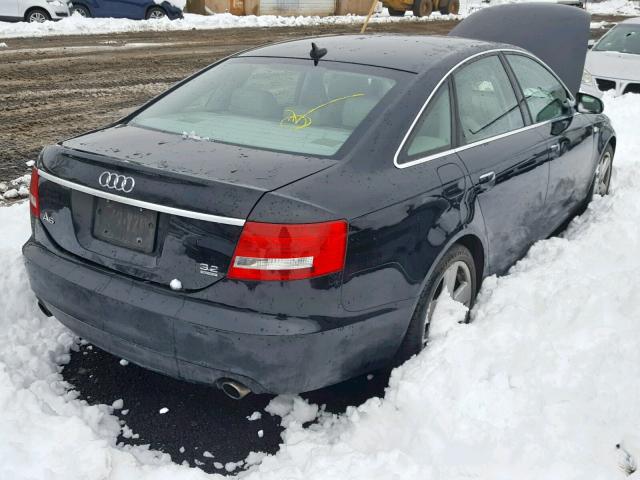 WAUDH74F68N132242 - 2008 AUDI A6 3.2 QUA BLACK photo 4