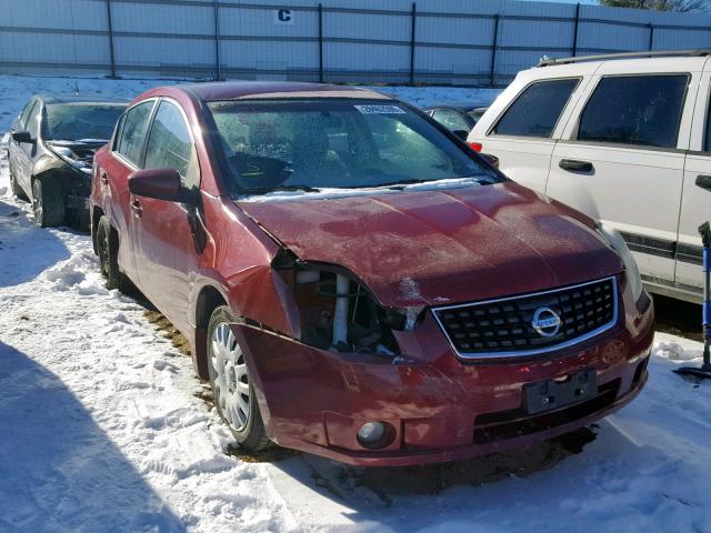 3N1AB61E18L756157 - 2008 NISSAN SENTRA 2.0 RED photo 1