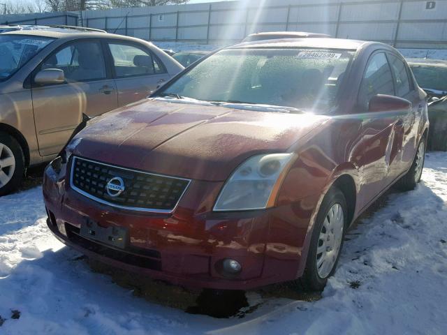 3N1AB61E18L756157 - 2008 NISSAN SENTRA 2.0 RED photo 2