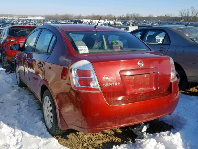 3N1AB61E18L756157 - 2008 NISSAN SENTRA 2.0 RED photo 3